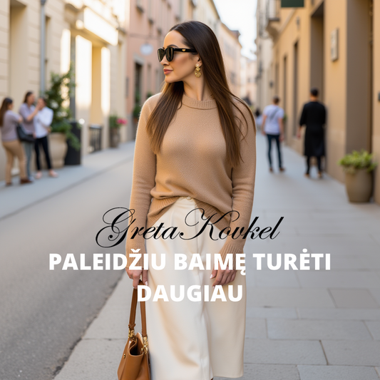 Meditacija "Paleidžiu baimę turėti daugiau"