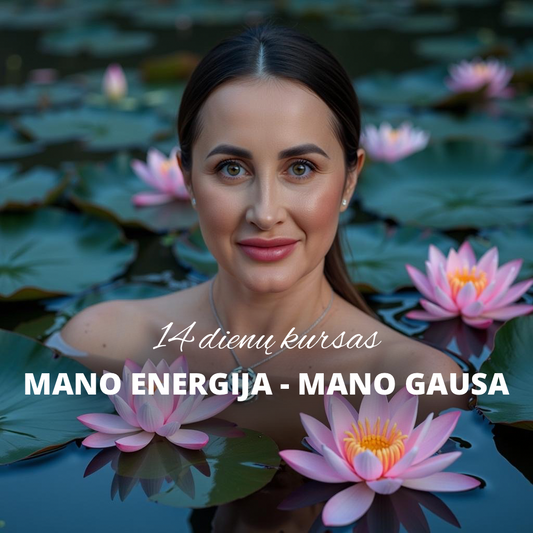 14 dienų transformacinis kursas “Mano gausa- mano energija”