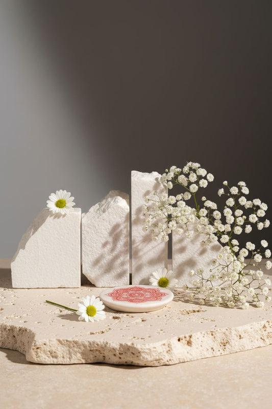 Smilkalinė "Raudona mandala"