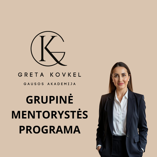 Grupinė mentorystės programa
